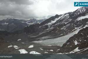 Kamera Kaunertal lodowiec Karlesjoch (LIVE Stream)