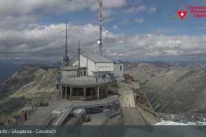 Kamera Silvaplana/Engadin  Corvatsch