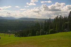Kamera Małe Ciche  Małe Ciche - panorama