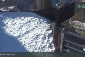Kamera Val Senales / Schnalstal Maso Corto / Alpin Arena Senales Bergstation Gletscherbahn (LIVE Stream)