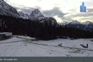 Kamera Tiroler Zugspitzbahn  Ehrwalder Alm (LIVE Stream)