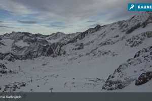 Kamera Kaunertal lodowiec Karlesjoch (LIVE Stream)