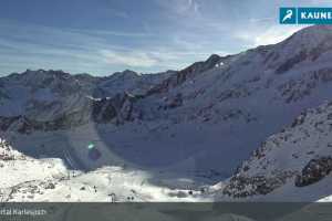 Kamera Kaunertal lodowiec Karlesjoch (LIVE Stream)