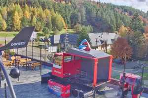 Kamera Krynica-Zdrój Jaworzyna Krynicka Stacja dolna gondoli