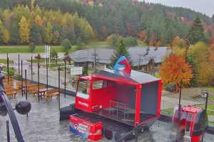 Kamera Krynica-Zdrój Jaworzyna Krynicka Stacja dolna gondoli