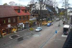 Kamera Zakopane Harenda Krupówki Dolne - widok na deptak