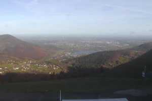 Kamera Międzybrodzie Żywieckie Góra Żar Góra Żar - widok na Kozubnik