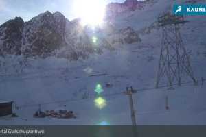 Kamera Kaunertal lodowiec Kaunertaler Gletscher (LIVE Stream)