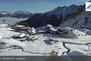 Kamera Kaprun Lodowiec Kitzsteinhorn - Maiskogel Langwiedboden (LIVE Stream)