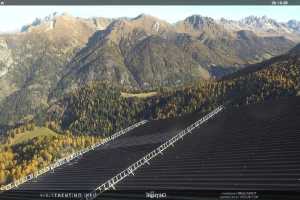 Kamera Val di Fiemme Bellamonte-Alpe Lusia Intermedia alpe Lusia