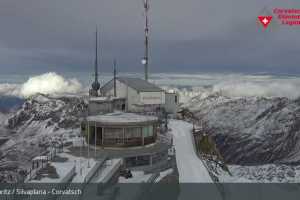 Kamera Silvaplana/Engadin  Corvatsch