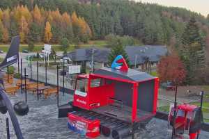 Kamera Krynica-Zdrój Jaworzyna Krynicka Stacja dolna gondoli