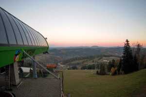 Kamera Krynica-Zdrój Słotwiny Arena Słotwiny Arena - górna stacja kolei