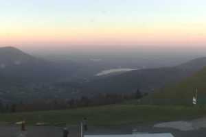 Kamera Międzybrodzie Żywieckie Góra Żar Góra Żar - widok na Kozubnik