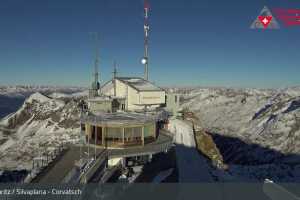 Kamera Silvaplana/Engadin  Corvatsch