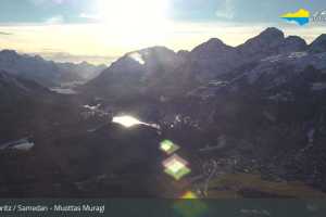 Kamera St. Moritz/Engadyna  Muottas Muragl (LIVE Stream)