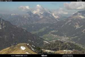 Kamera Val di Fassa Pozza di Fassa-Aloch-Buffaure Gruppo del Latemar - panorama