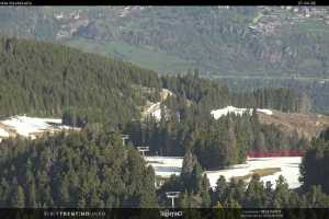 Kamera Val di Fiemme Alpe Cermis Seggiovia Costabella