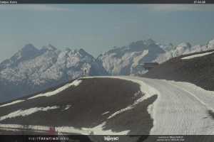 Kamera Val di Fassa Moena - Alpe Lusia Arrivo Seggiovia Campo Cune