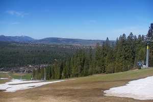 Kamera Małe Ciche  Widok z górnej stacji