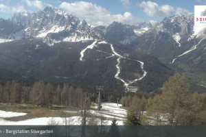 Kamera 3 Zinnen Dolomity  Stiergarten (LIVE Stream)