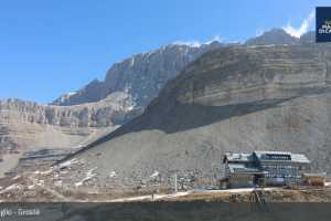 Kamera Val Rendena Madonna di Campiglio Grosta Sessellift - Talstation (LIVE Stream)