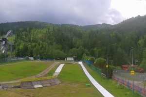 Kamera Zakopane  Wielka Krokiew - widok z dołu NOWOŚĆ