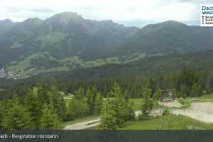 Kamera Russbach am Pass Gschuett  Dachstein West - Bergstation Hornbahn (LIVE Stream)