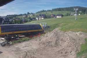Kamera Małe Ciche  Małe Ciche - dolna stacja
