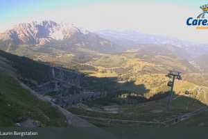 Kamera Carezza  König Laurin Bergstation (LIVE Stream)