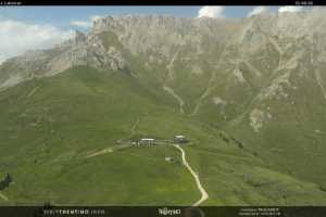 Kamera Val di Fiemme Ski Center Latemar Rifugio passo Feudo