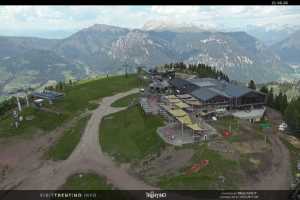 Kamera Val di Fiemme Alpe Cermis trasa Olimpia 1