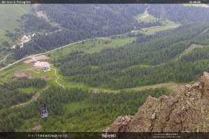 Kamera Val di Fassa  Trasa Funivia