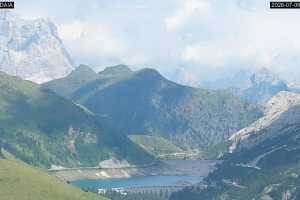 Kamera Val di Fassa Canazei - Belvedere Lago e Passo Fedaia