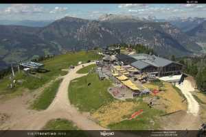 Kamera Val di Fiemme Alpe Cermis trasa Olimpia 1