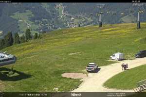 Kamera Val di Fiemme Alpe Cermis Seggiovia Lagorai