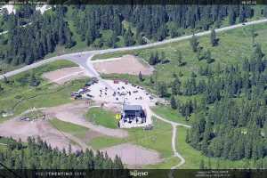 Kamera Val di Fassa  Arrivo Seggiovia