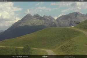 Kamera Val di Fassa Moena - Alpe Lusia Arrivo Seggiovia Campo Cune