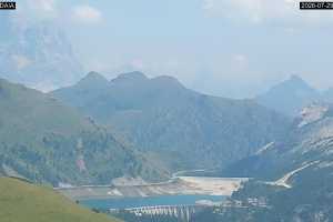 Kamera Val di Fassa Canazei - Belvedere Lago e Passo Fedaia