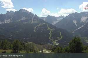 Kamera 3 Zinnen Dolomity  Stiergarten (LIVE Stream)