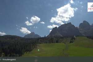 Kamera 3 Zinnen Dolomity  Kreuzbergpass (LIVE Stream)