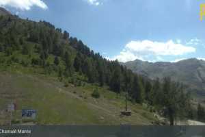Kamera Pila Aosta  ChamolĂŠ Monte (LIVE Stream)