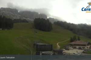 Kamera Carezza  König Laurin Talstation (LIVE Stream)