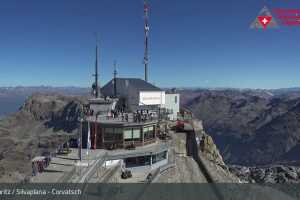 Kamera Silvaplana/Engadin  Corvatsch