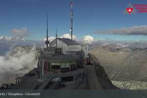 Kamera Silvaplana/Engadin  Corvatsch