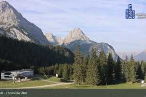 Kamera Tiroler Zugspitzbahn  Ehrwalder Alm (LIVE Stream)