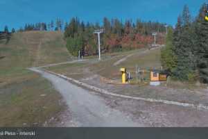 Kamera Szczyrbskie Pleso  Štrbské Pleso - Interski (LIVE Stream)