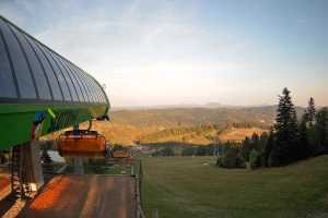 Kamera Słotwiny Arena - górna stacja kolei