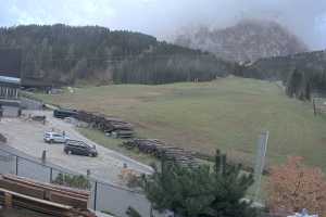 Kamera Val Gardena / Gröden  Piz Sella i Sassolungo  widok z hotelu Plan de Gralba