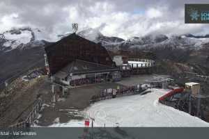 Kamera Val Senales / Schnalstal Maso Corto / Alpin Arena Senales Bergstation Gletscherbahn (LIVE Stream)